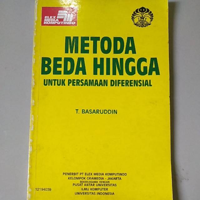 

Buku Metode Beda Hingga