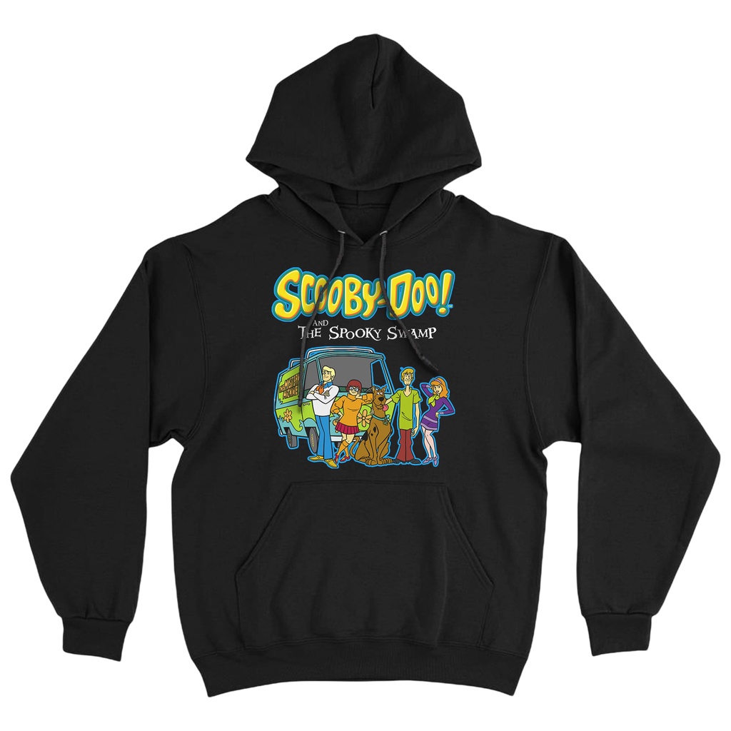 JAKET HOODIE KARTUN SCOOBY DOO / HOODIE SCOOBY DOO / JAKET SCOOBY DOO / HOODIE HITAM / JAKET HITAM /