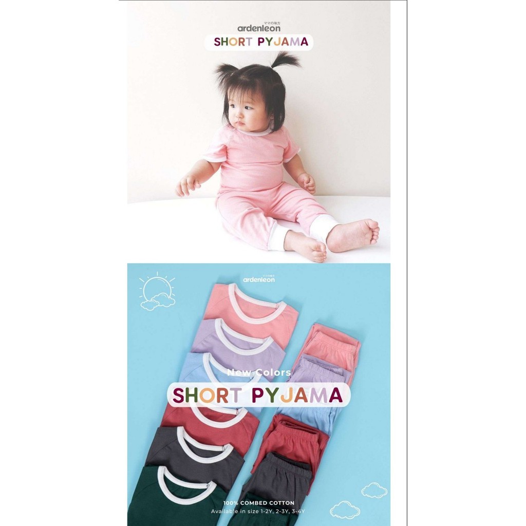 Ardenleon Short Pyjama Set / Piyama Pendek Anak