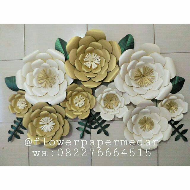 

paper flower murah 125k dapat 17pcs / flower paper murah / bunga kertas murah