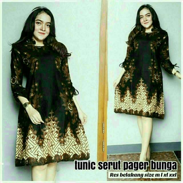 Tunik jumbo - baju batik wanita fashion muslim tunik modern