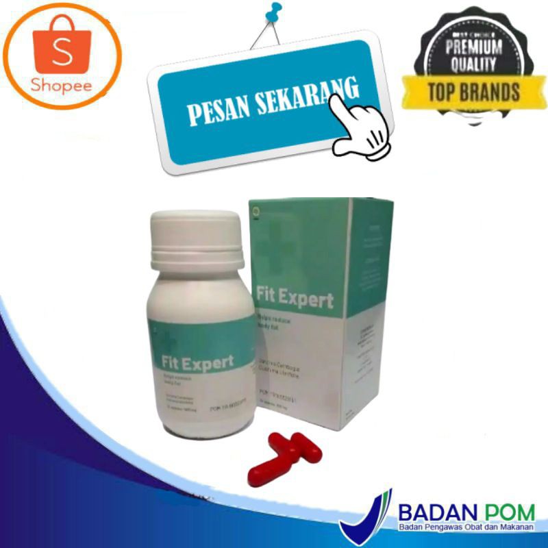 Fit Expert Asli Obat Herbal Pelangsing Badan 100% Original