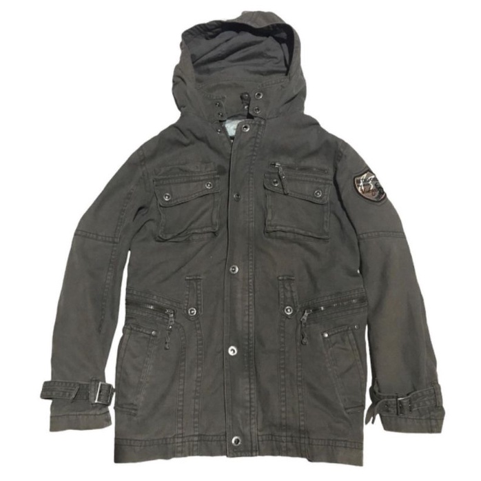 Link parka tbj dan unbrand parka