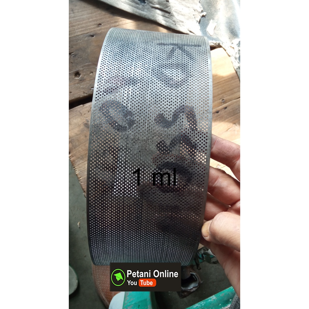 SARINGAN DEDAK BEKATUL Utk Mesin PENGGILINGAN PADI MINI MAHKOTA KD 550 HM 1 ml