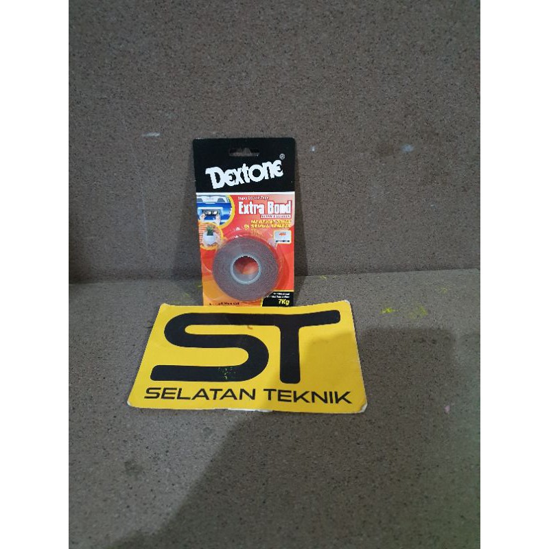 

dextone lakban double tape in and out 25 mm