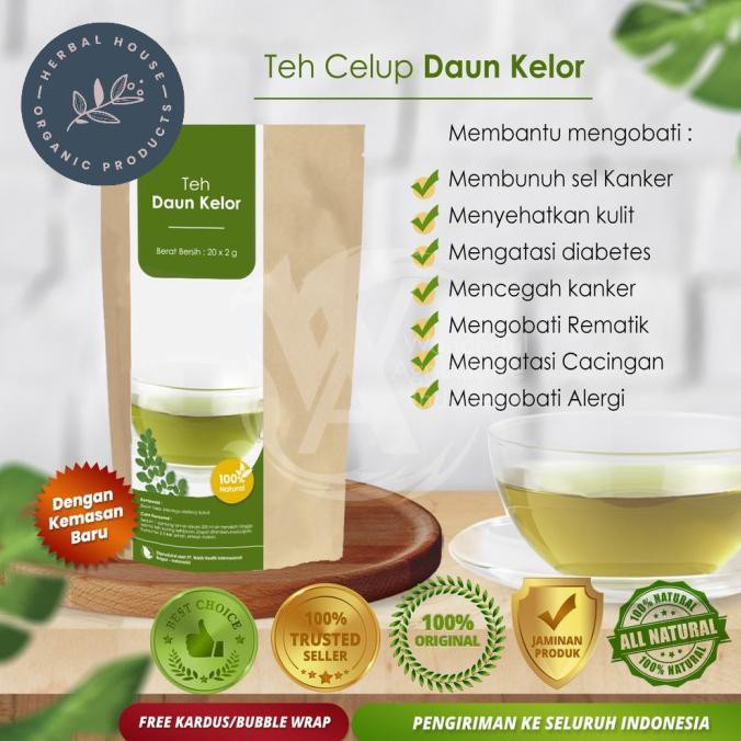

TEH CELUP DAUN KELOR : 100% Organik Anti-Kanker, Diabetes, Tingk