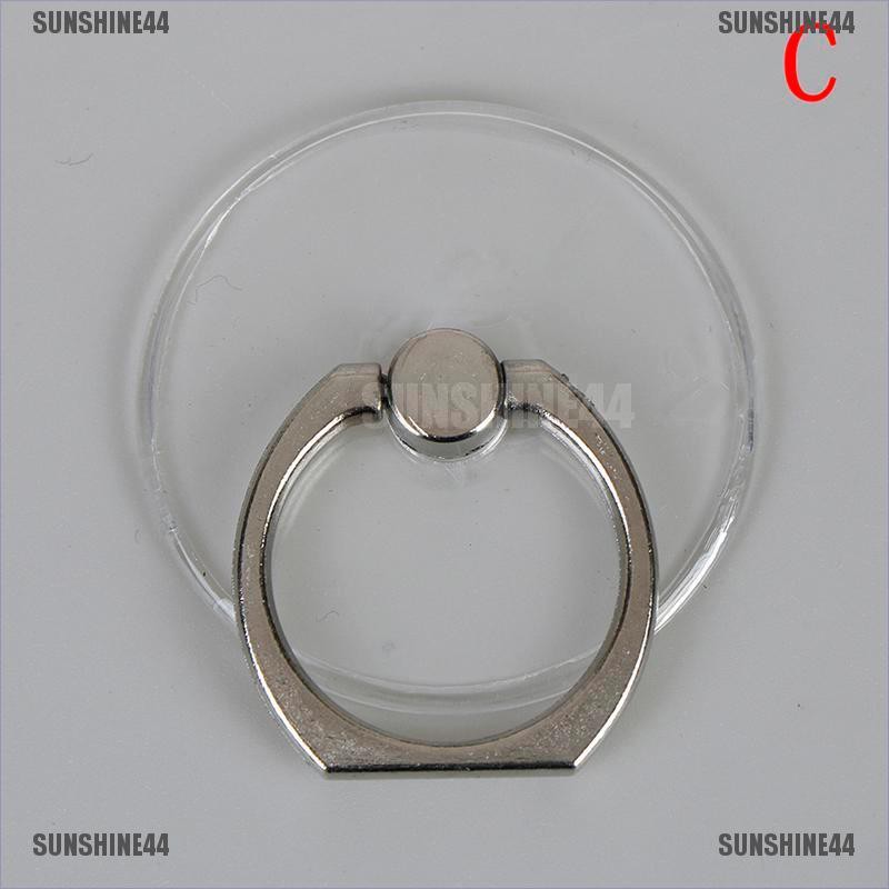 [SUN44] Clear mount holder mobile phone holder stand finger ring support desk cell phone [303]