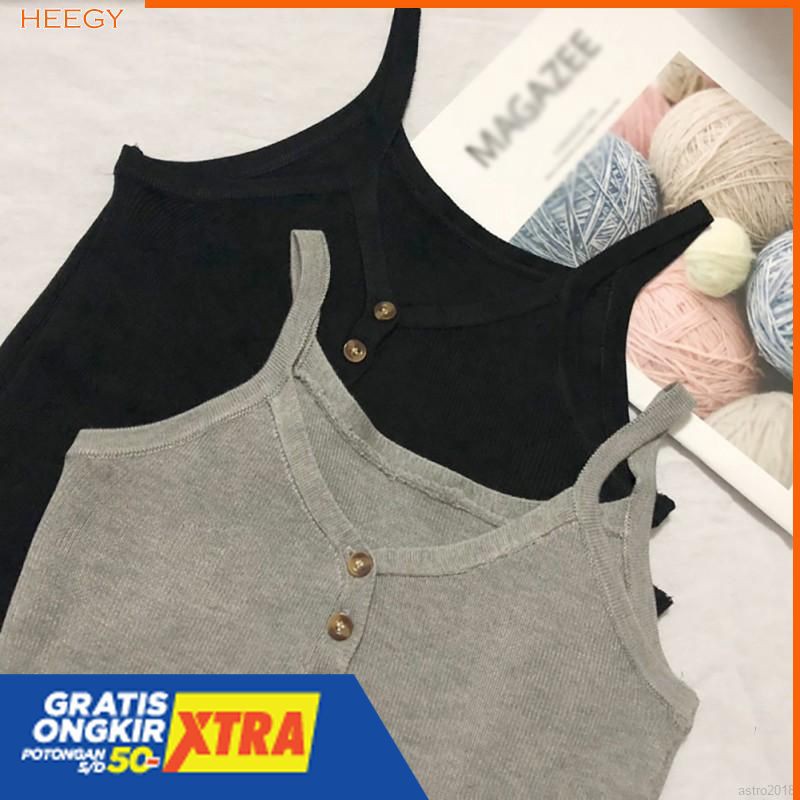 Dress Casual V-Neck Tanpa Lengan Bahan Rajut Gaya Wanita Korea