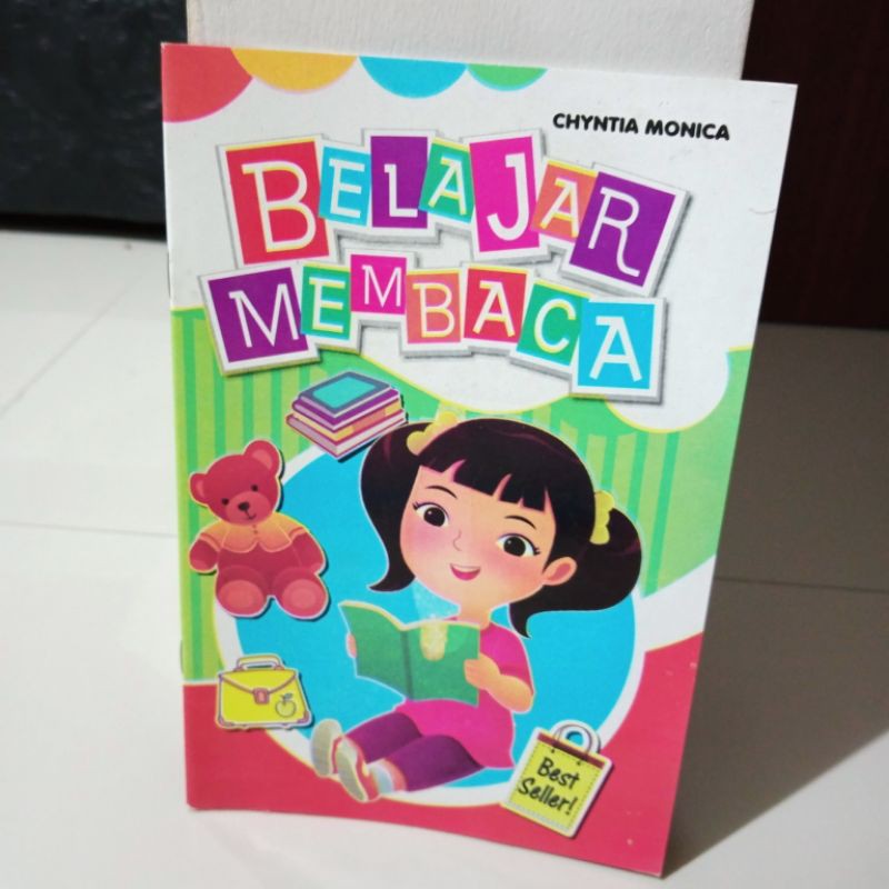 buku belajar membaca chyntia monica 32 halaman (16×24cm)