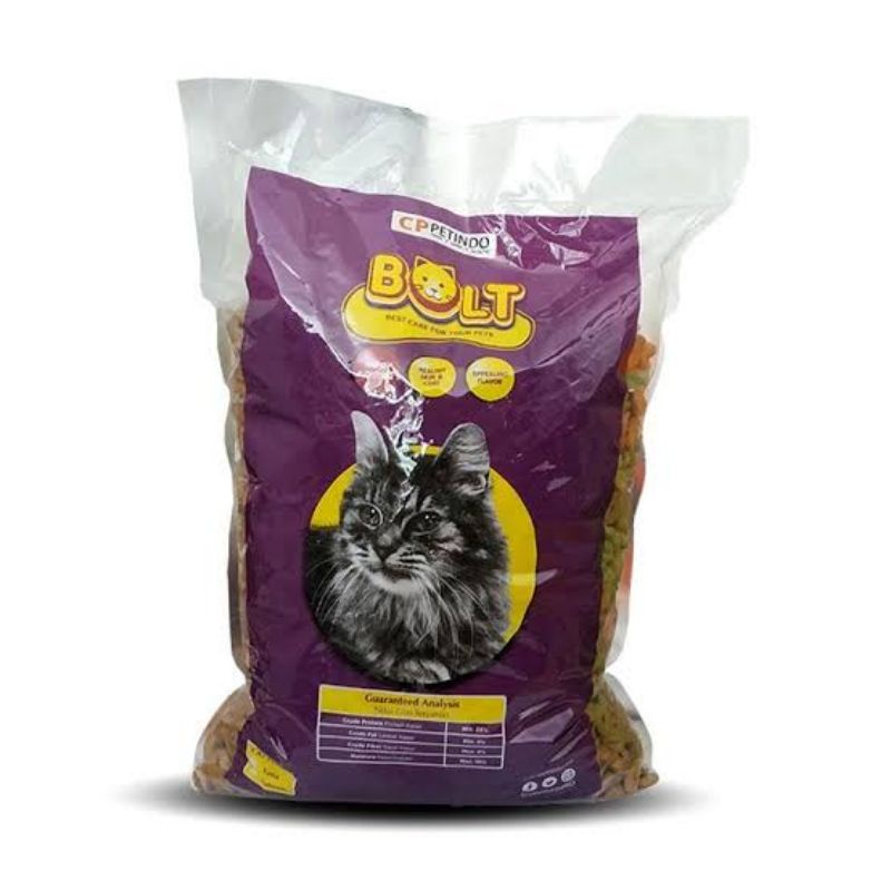 BOLT TUNA SALMON Makanan Kucing Murah 1kg