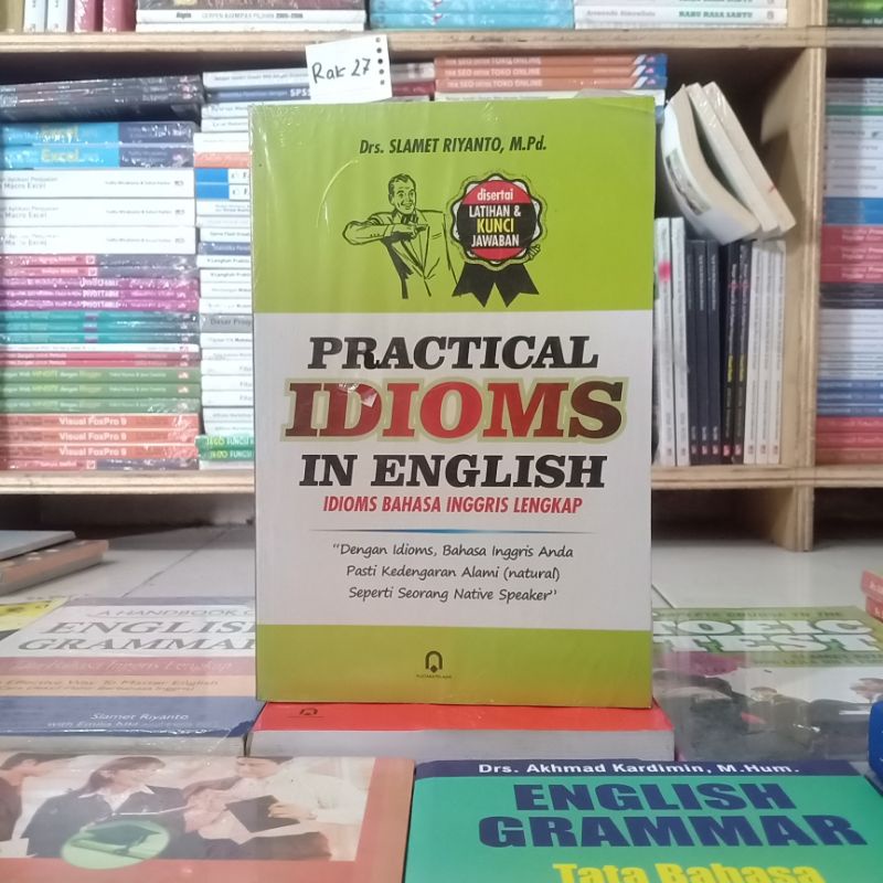 obral buku bahasa Inggris // toefl // grammar // idioms // learning // dictionary original berkualitas-Practical idioms