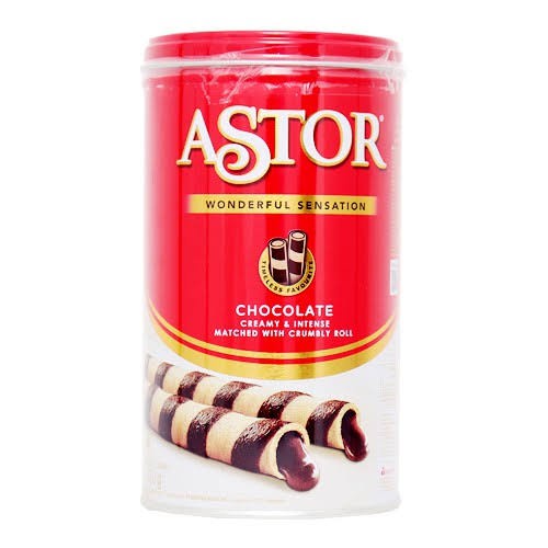 

Astor Chocolate Wafer Stick 330gr Choco Astor Cokelat 330 gr