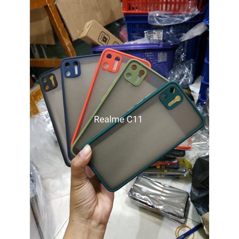 Premium Case Realme 6/6PRO/7/C11 Aero Case Matte Protect Premium Quality