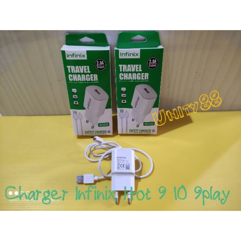 Charger Infinix Hot 9 X655 Hot 9play Hot 10 Micro USB Casan Hp all merek type hp