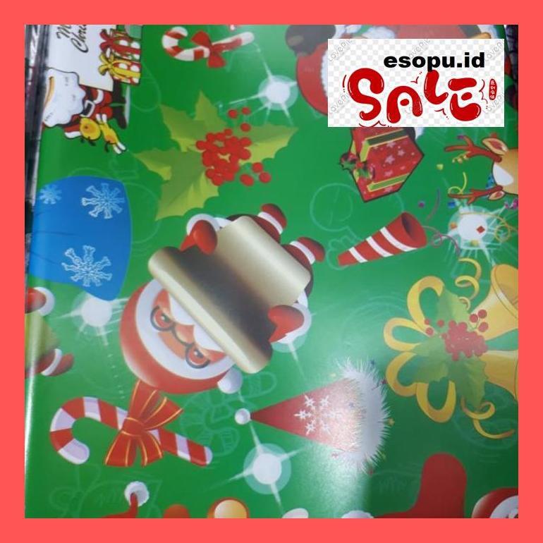

Dek40Si Kertas Kado Motif Natal Dekkd5