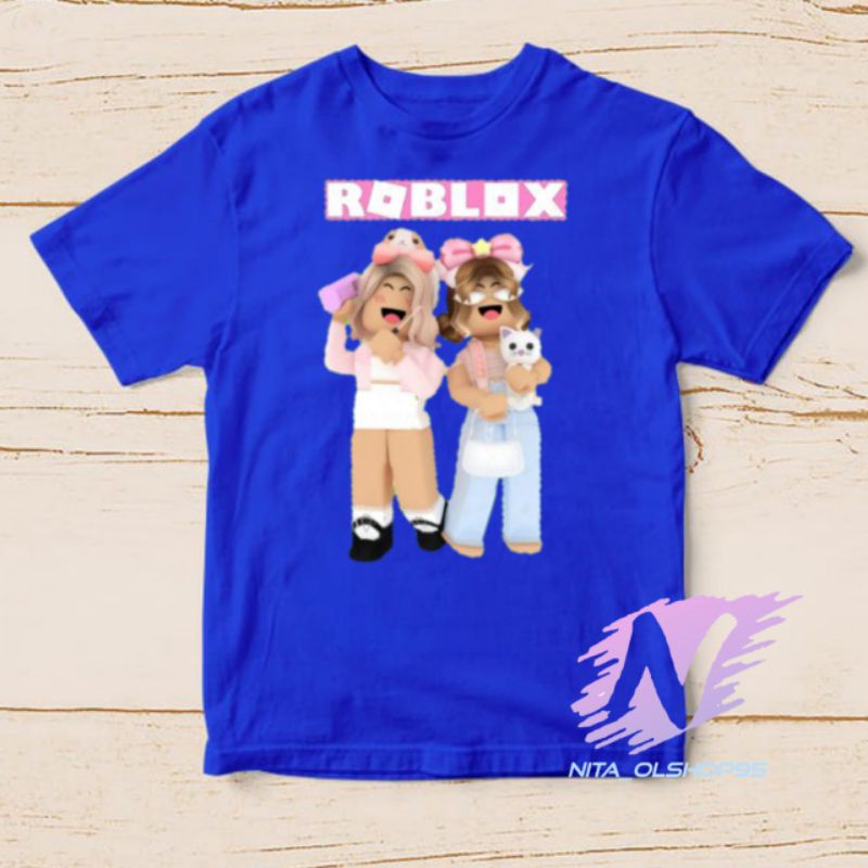 kaos roblox friend baju kaos roblok anak