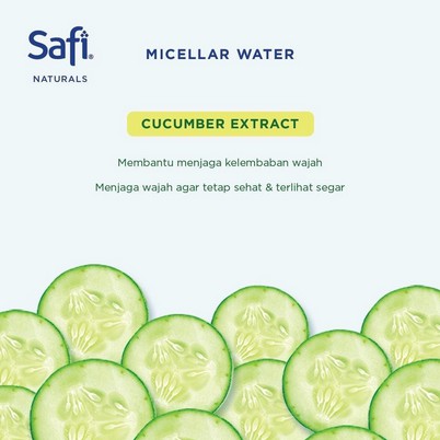 SAFI Micellar Water (Neem Leaf / Rose / Yuzu / Cucumber) - 100ml / 200ml