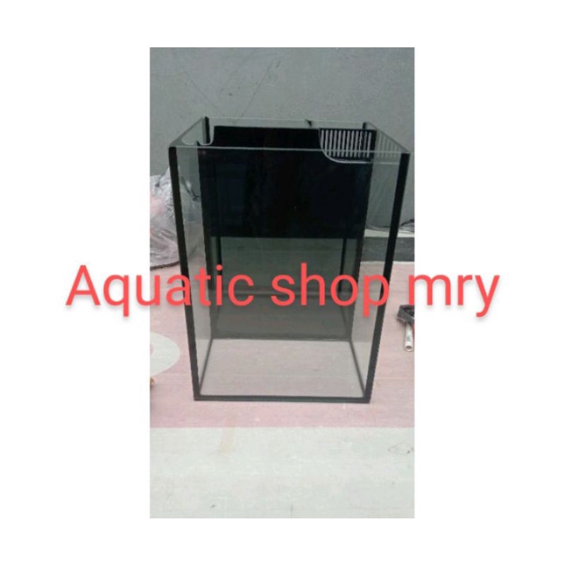 Aquarium 30x30x40 filter belakang
