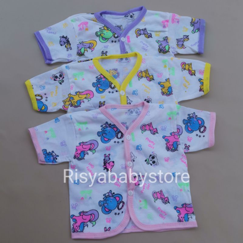 18 pcs Paket baju bayi motif kuda poni/ Baju bayi newborn /perlengkapan bayi lahiran