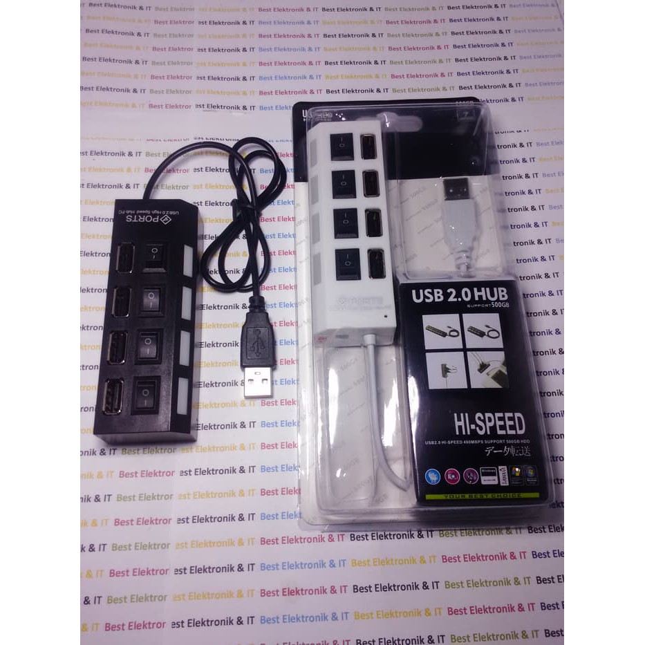 Usb Hub 4 Port 4 Switch