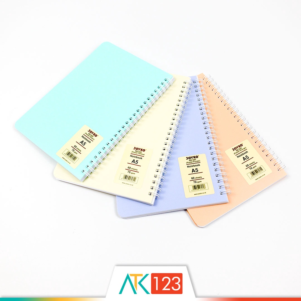 

Buku Catatan / Notebook A5 Joyko Pastel NB-680