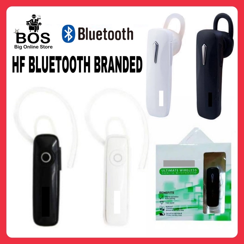 BOS - HF BLUETOOTH BRANDED | HEADSET HANSFREE HENSET BT XT-20 MEREK HP