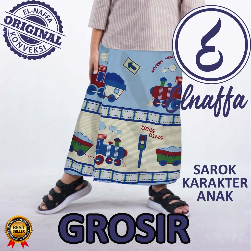 Sarung Anak Instan Sarung Sunat Sarung Anak Usia 2-8thn Karakter Kartun.GROSIR 20PCS