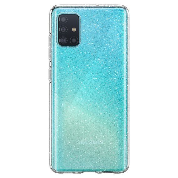 Case Samsung Galaxy A51 / A71 Spigen Liquid Crystal Glitter Sparkling Softcase Casing