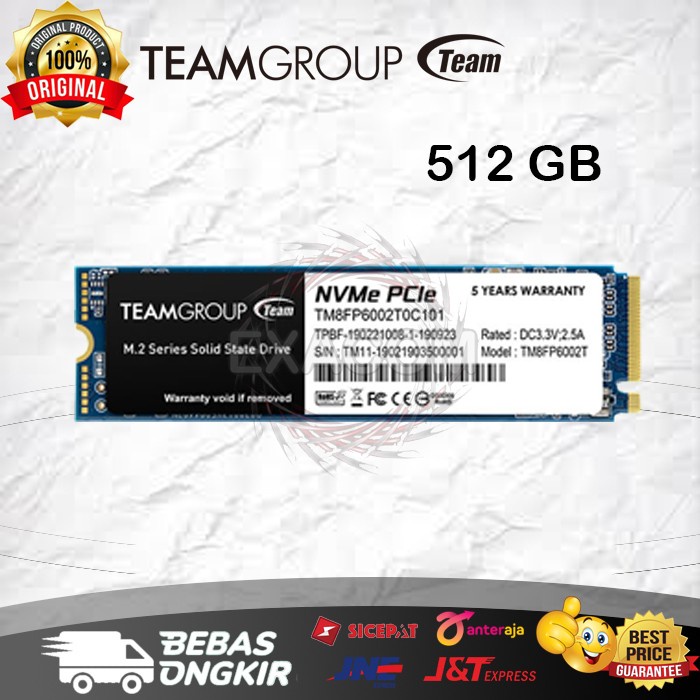 Team SSD MP33 512Gb M.2 PCIe NVME / SSD NVME 512 Gb