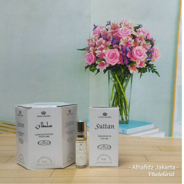 Parfum Al Rehab Sultan 6pcs Minyak Wangi Al Rehab Sultan Original
