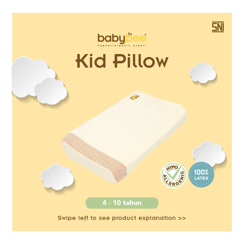 Babybee Kid Pillow Bantal Balita - 112002