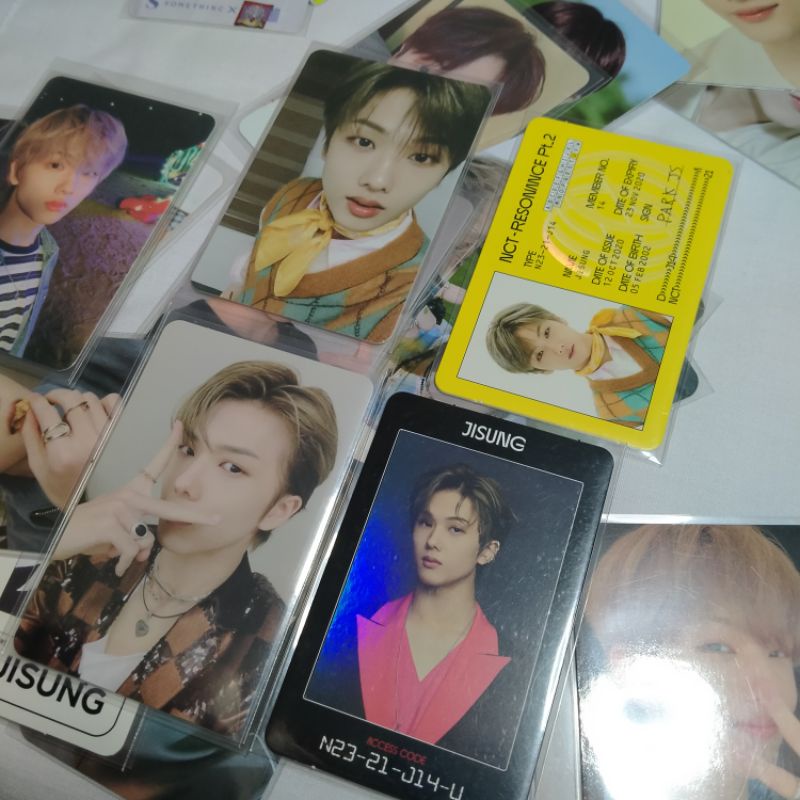JISUNG PHOTOCARD NCT 2020 PT 2 DEPARTURE ARRIVAL RESONANCE AC ID