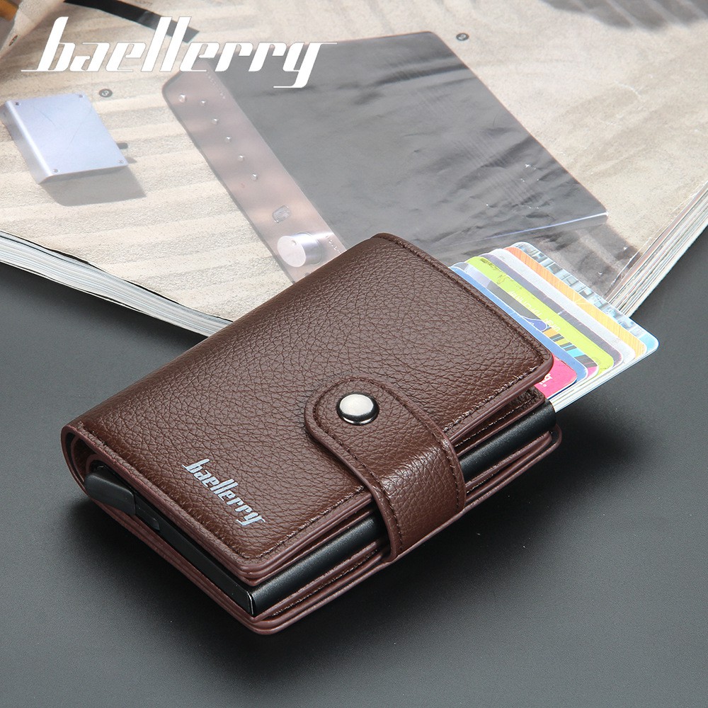 BAELLERRY K9148 Dompet Kartu Pria Bahan Kulit PU Leather Premium WATCHKITE WKOS
