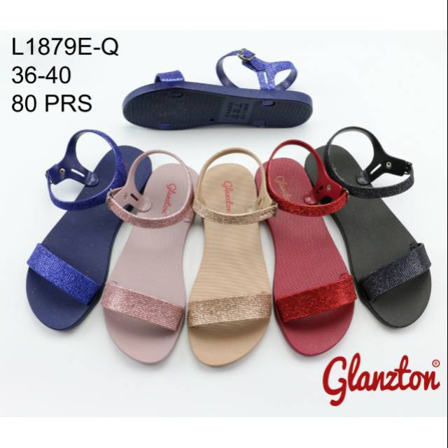  SANDAL  GLANZTON  L1879E Q SANDAL  TALI WANITA  Shopee 