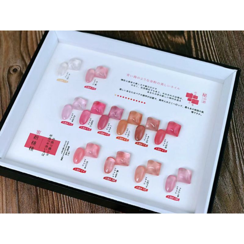 NISI SWEET BERRY BLOSSOM NAIL GEL POLSIH FREE NAIL DISPLAY KUTEK GEL SET NAIL ART