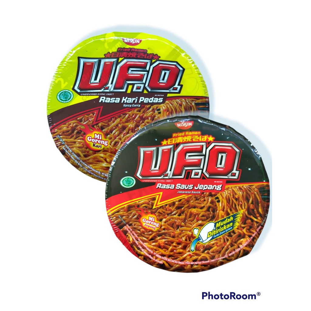 Nissin UFO Cup Noodles instan Mie Goreng cup