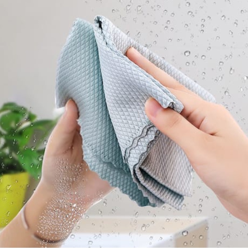 {TOKO MUDA} KAIN LAP DAPUR MEJA PIRING ANTI MINYAK MICROFIBER