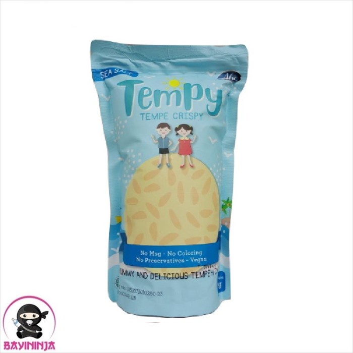 

ABE FOOD Tempy Tempe Cryspy Sea Salt 70 g T-Ninjabayi 01