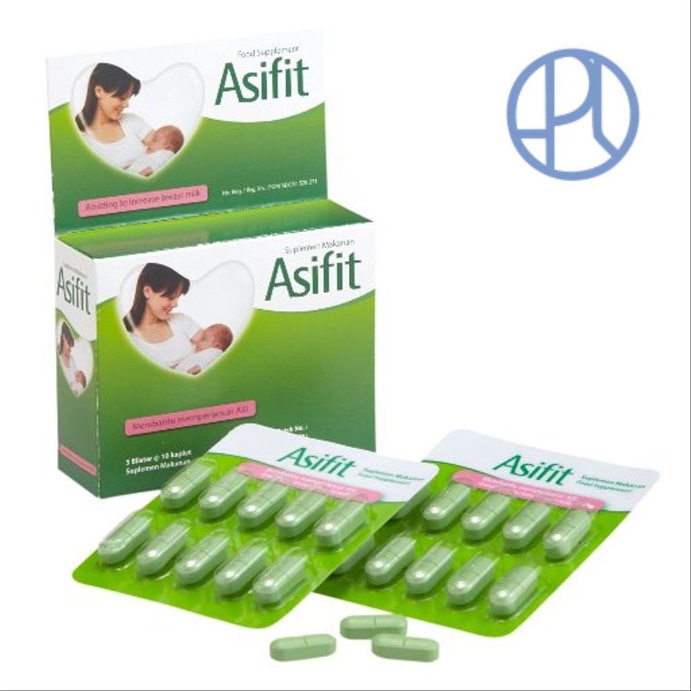 ASIFIT SUPLEMEN MEMPERLANCAR ASI ANAK BAYI