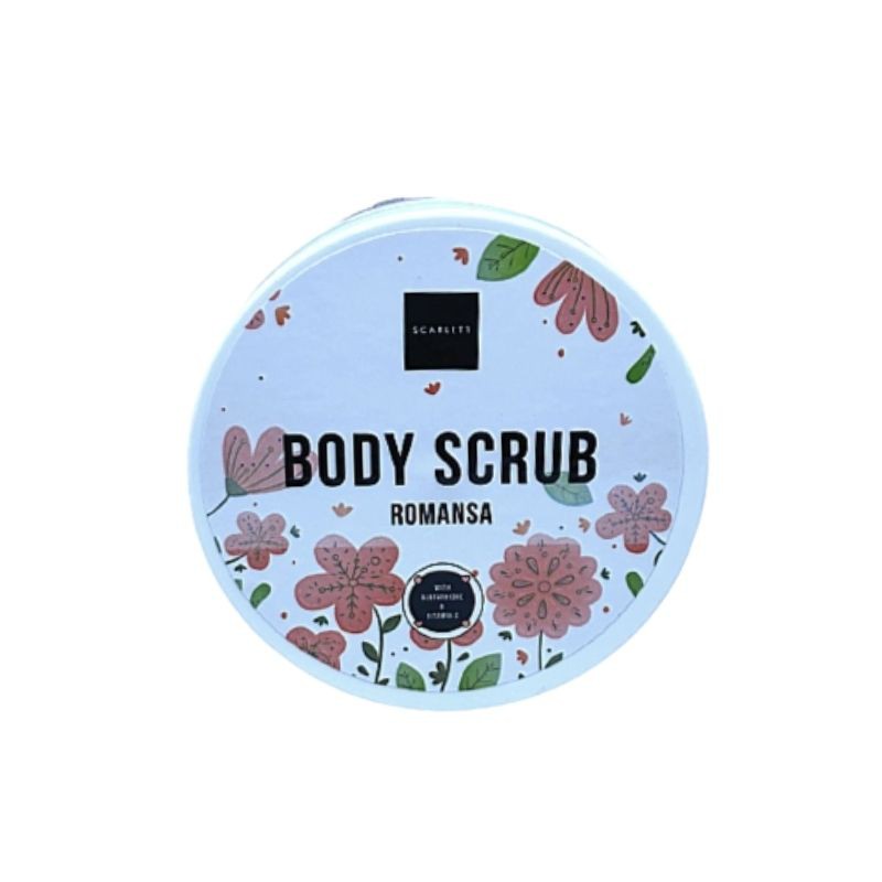 Scarlett Whitening Body Scrub Pemutih Pencerah Kulit Scarlet Perawatan Kecantikan Original BPOM