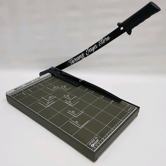 

Alat Pemotong Kertas F4 Alat Pemotong Kertas A4 Paper Cutter Trimmer F4 FC Follo ORIGIN PCC-F4R