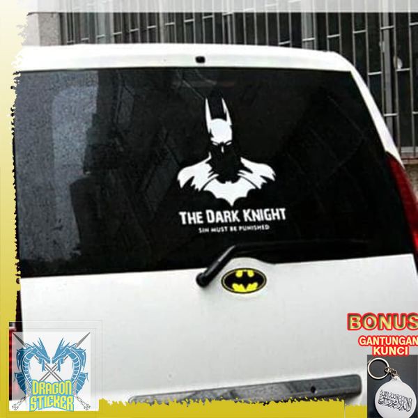 

TERMURAH sticker stiker cutting batman the dark knight Dragon Sticker