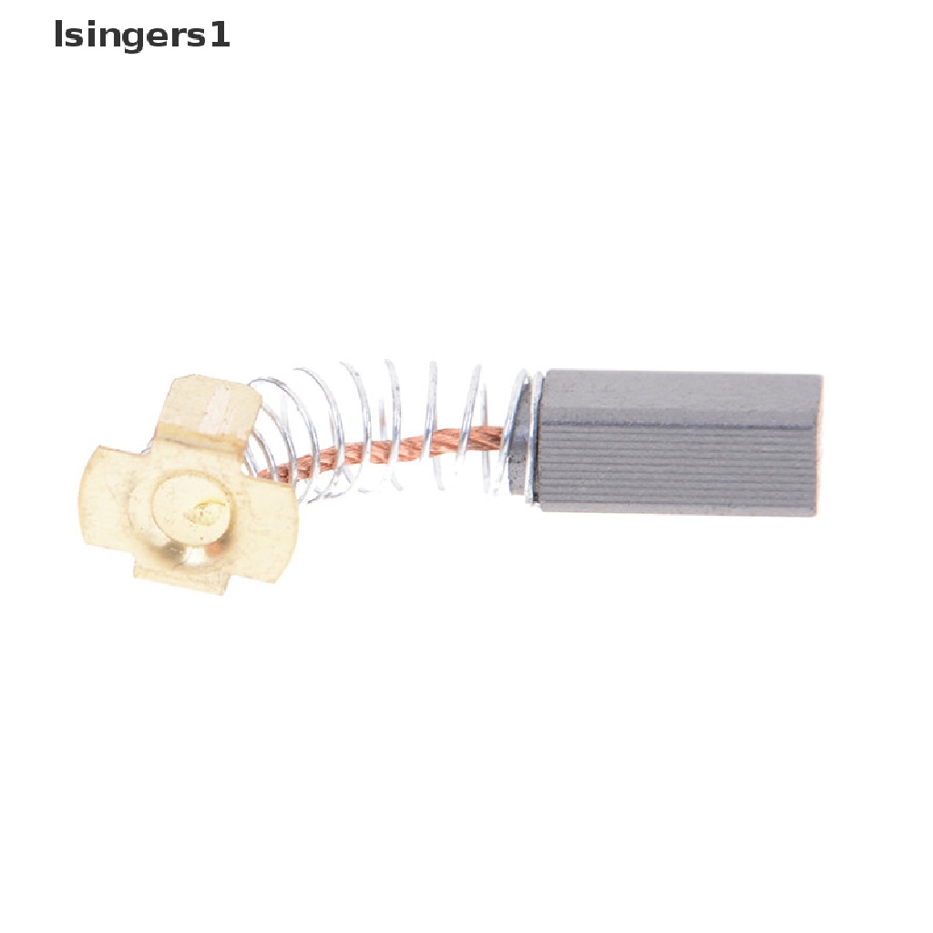 (lsingers1) 2pcs / Set Brush Karbon Pengganti 15x10 X 6mm Untuk Motor Elektrik