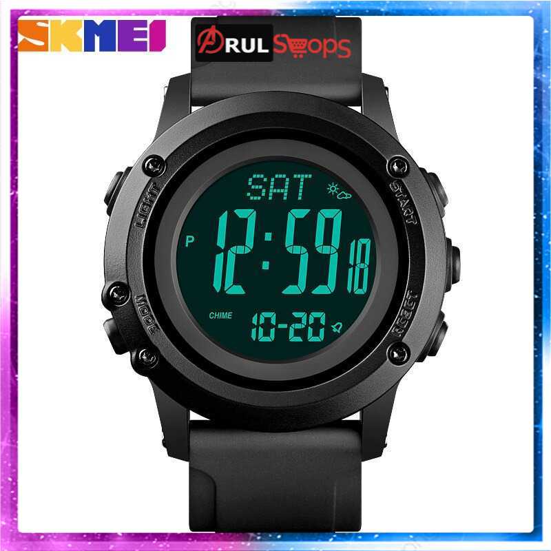 SKMEI Jam Tangan Digital Pria Pedometer Compass - 1793