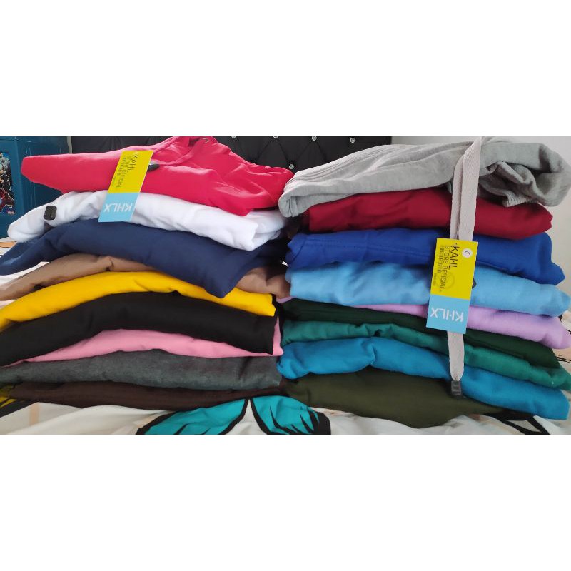 (BISA COD) Jaket jumper hoodie polos pria wanita-3