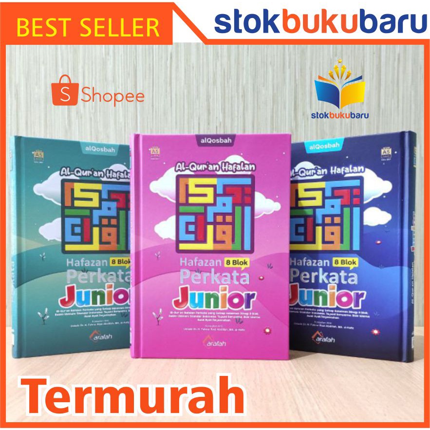 

Al-Quran Hafazan Perkata Junior 8 Blok Berwarna Untuk Hafalan A5