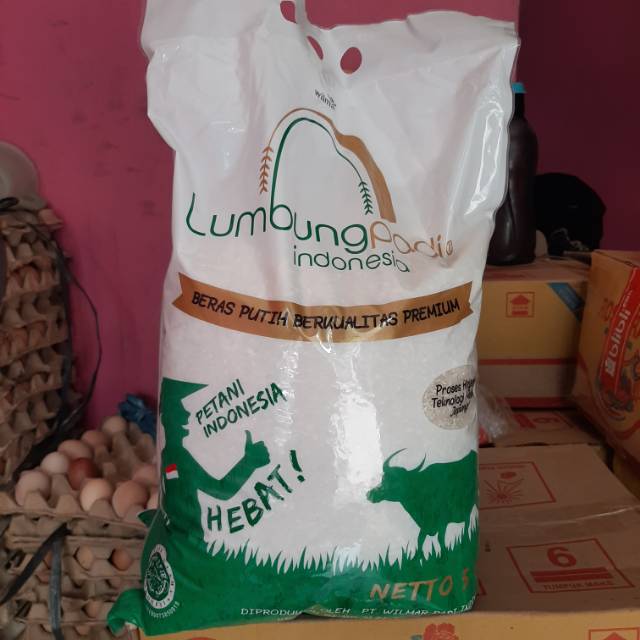 Beras 5 kg LUMBUNG PADI indonesia