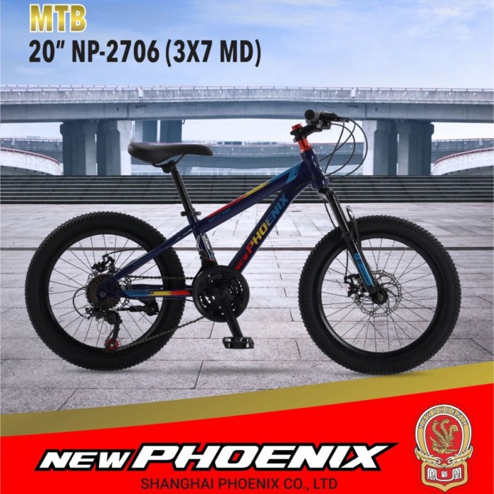 SEPEDA GUNUNG MTB 20 NEW PHOENIX 2706