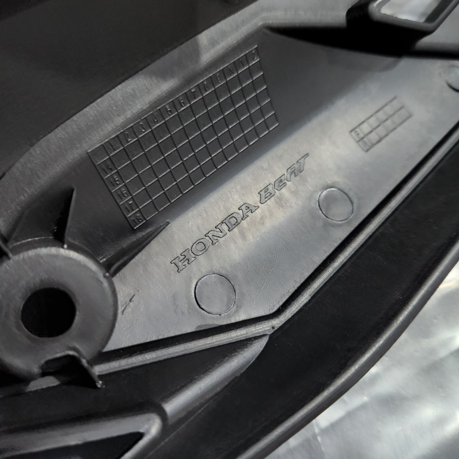 Cover Tutup Knalpot Tameng Pelindung Beat New Esp Street Pop Sporty Honda 2015 - 2022 K81