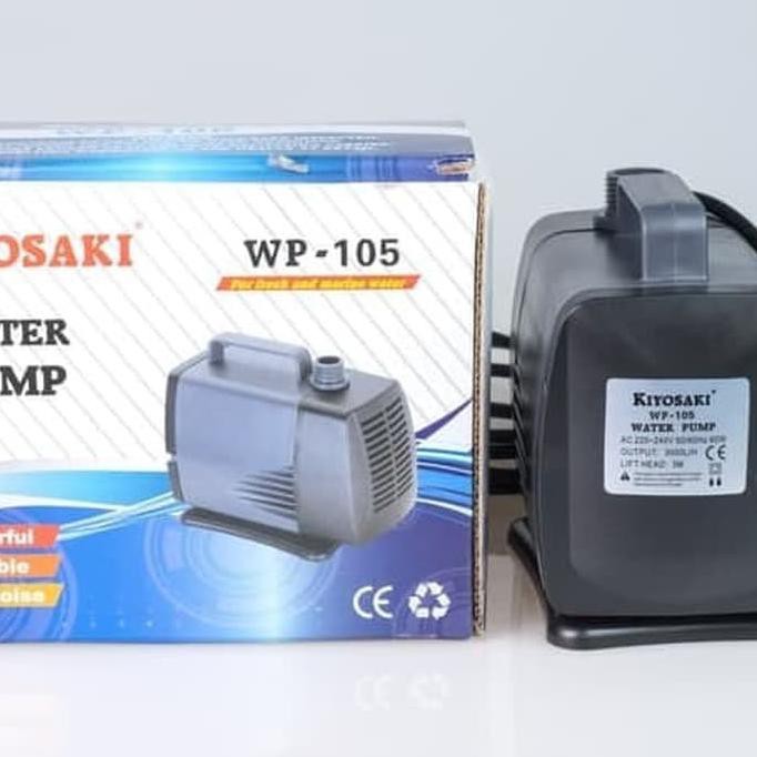 restok Pompa Aquarium Kolam Kiyosaki WP 105 Original/Pompa Amara stok terbatas